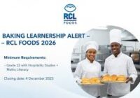 RCL Foods Learnership